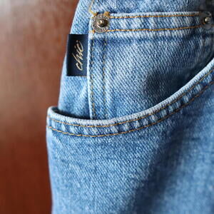 Vtg Chic by H.I.S. Straight Leg‎ Denim Jeans Size 18 Regular